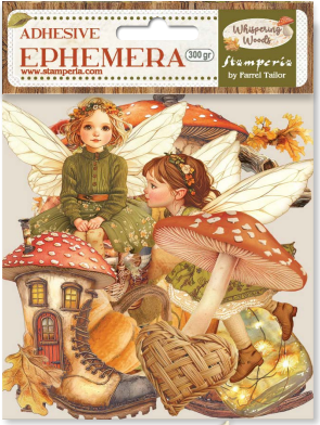 Stamperia Whispering Woods Ephemera- DFLCT68