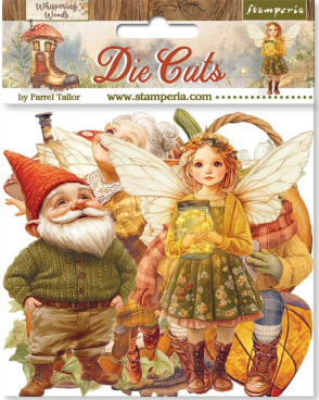 Stamperia Whispering Woods Die Cuts Assorted- DFLDC120