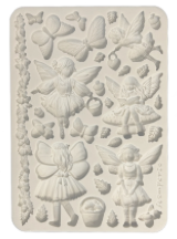 Stamperia Silicone Mould A5 Whispering Woods Fairies KACMA587