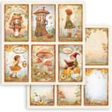 Stamperia Whispering Woods 12" x 12" Paper Pad - SBBL175