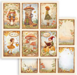 Stamperia Whispering Woods 8" x 8" Paper Pad SBBS131