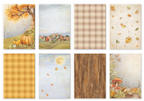 Stamperia A6 Decoupage Whispering Woods 8 Backgrounds  DFSAK6045
