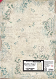 NEW Stamperia Rice Paper 19.76