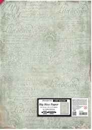 NEW Stamperia Rice Paper 19.76