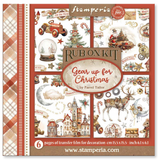 NEW Stamperia Gear up for Christmas Rub On Kit DFLRBX03
