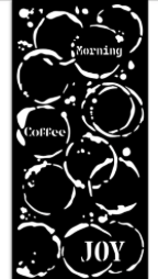 NEW Stamperia Stencil 12 x 25cm Furry Friends  KSTDL133