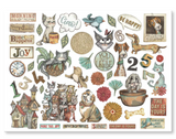 NEW Stamperia Furry Friends Die Cuts Assorted- DFLDC121