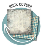 NEW Stamperia Furry Friends Backgrounds 8" x 8" Paper Pad SBBS133