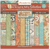 NEW Stamperia Furry Friends Backgrounds 12" x 12" Paper Pad - SBBL177