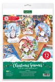 NEW Christmas Garden Gnomes, Pop Up Card Making Kit