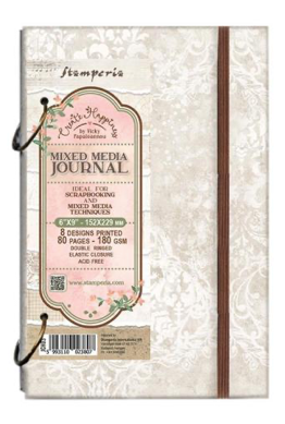 Stamperia - Create Happiness Paper Mixed Media Ring Journal 6