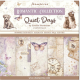 NEW Stamperia Quiet Days  8" x 8" Paper Pad SBBS134