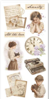 NEW Stamperia Quiet Days Vintage Treasures On DFLRB205