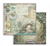 NEW Stamperia Herbarium Silvae 12" x 12" Paper Pad - SBBL179