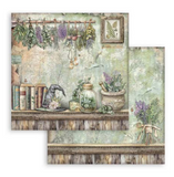 NEW Stamperia Herbarium Silvae 12" x 12" Paper Pad - SBBL179