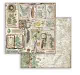 NEW Stamperia Herbarium Silvae 12" x 12" Paper Pad - SBBL179