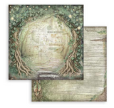 NEW Stamperia Herbarium Silvae Background Pad 12" x 12" Paper Pad - SBBL180