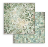 NEW Stamperia Herbarium Silvae Background Pad 12" x 12" Paper Pad - SBBL180