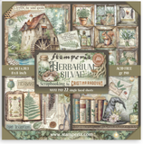 NEW Stamperia Herbarium Silvae  8x8 Pad (22 Single Sided Sheets) SBBSXB20