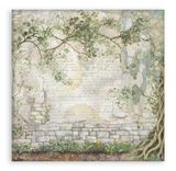 NEW Stamperia Herbarium Silvae  8x8 Pad (22 Single Sided Sheets) SBBSXB20