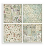 NEW Stamperia Herbarium Silvae  8x8 Pad (22 Single Sided Sheets) SBBSXB20