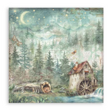 NEW Stamperia Furry Friends 12" x 12" Paper Pad SBBXLB32 (22 Single Sided Sheets (