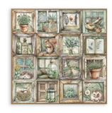 NEW Stamperia Furry Friends 12" x 12" Paper Pad SBBXLB32 (22 Single Sided Sheets (