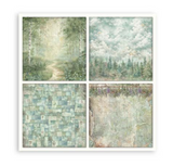 NEW Stamperia Furry Friends 12" x 12" Paper Pad SBBXLB32 (22 Single Sided Sheets (