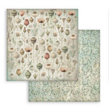 NEW Stamperia Herbarium Silvae Background Pad 8" x 8" Paper Pad SBBS136