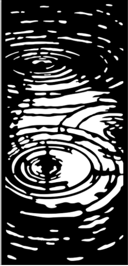 NEW Stamperia Stencil 12 x 25cm Herbarium Silvae Water Pattern KSTDL139