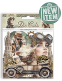 Stamperia Voyages Fantastiques Die Cuts Assorted- DFLDC127