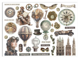 Stamperia Voyages Fantastiques Die Cuts Assorted- DFLDC127