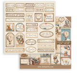 Stamperia Baby 8" x 8" Mini Paper Pad - SBBMS001