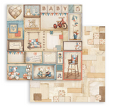 Stamperia Baby 8" x 8" Mini Paper Pad - SBBMS001