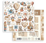 Stamperia Baby 8" x 8" Mini Paper Pad - SBBMS001