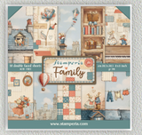 NEW Stamperia Family 8" x 8" Paper Pad - SBBS137