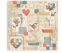 NEW Stamperia Family 12" x 12" Paper Pad SBBXLB33 (22 Single Sided Sheets)