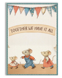 Stamperia A6 Decoupage Paper Family A6 8 Sheets DFSA6X03