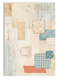 Stamperia A6 Decoupage Family 8 Backgrounds  DFSAK6049