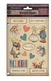 Stamperia Family Wooden Shapes KLSP192