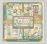 Stamperia Daisy Art 8" x 8" Paper Pad SBBSXB22(22 Single Sided Sheets)