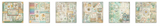 Stamperia Daisy Art 8" x 8" Paper Pad SBBSXB22(22 Single Sided Sheets)