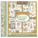Stamperia Daisy Art Rub On Kit DFLRBX08