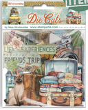 Stamperia The Art of Travelling Die Cuts Assorted- DFLDC131