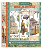 Stamperia The Art of Travelling Rub On Kit Large DFLRBXG05