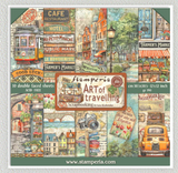 Stamperia The Art of Travelling 12" x 12" Paper Pad - SBBL164