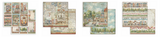 Stamperia The Art of Travelling 8" x 8" Paper Pad - SBBS120