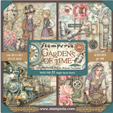 NEW Stamperia Gardens of Time 12" x 12" Paper Pad SBBXLB36 (22 Single Sided Sheets)