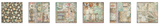 NEW Stamperia Gardens of Time 12" x 12" Paper Pad SBBXLB36 (22 Single Sided Sheets)