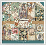 Stamperia Gardens of Time 12" x 12" Paper Pad - SBBL185